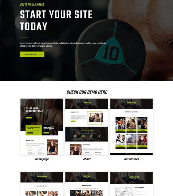 Fitx Fitness Gym Template kit - Image 2