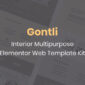Gontli Interior Multipurpose Template kit - Image 2
