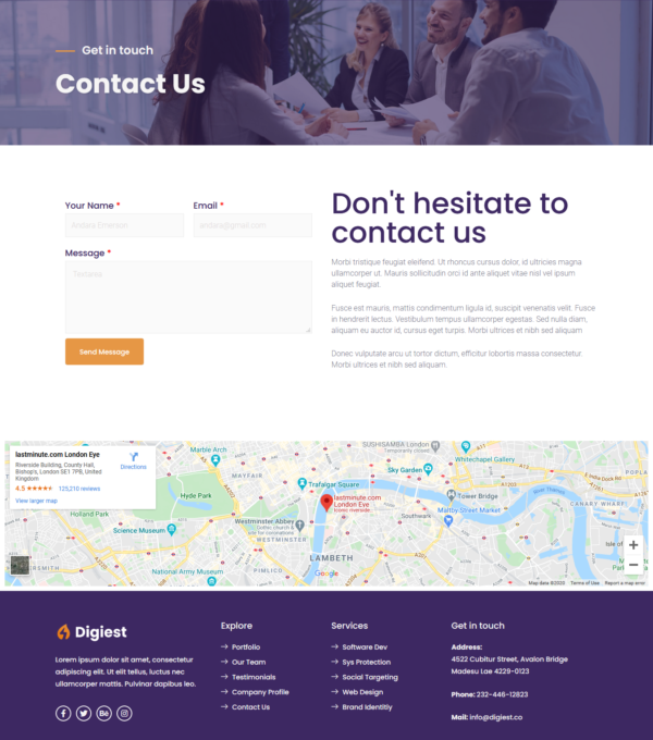 Digiest Creative Agency Elementor kit - Elementor Template Kit - Image 9