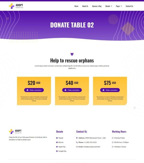 Adopt Adoption Service Charity Elementor Template - Elementor Template Kit - Image 7