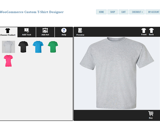 WooCommerce Custom T-Shirt Designer - Image 13