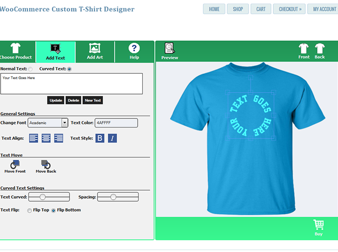 WooCommerce Custom T-Shirt Designer - Image 15