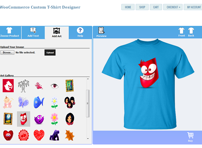 WooCommerce Custom T-Shirt Designer - Image 16