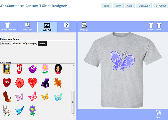 WooCommerce Custom T-Shirt Designer - Image 17