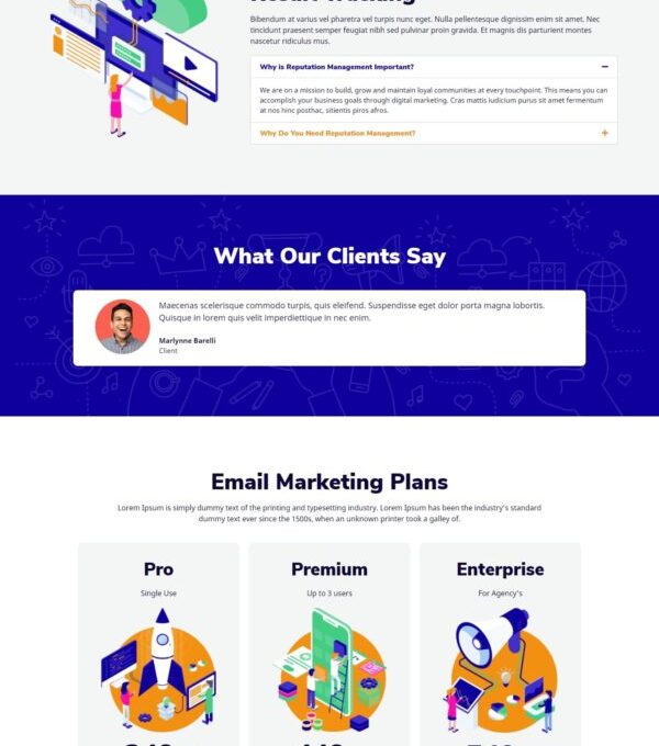 Influence Marketing Seo Digital Agency Elementor T - Elementor Template Kit - Image 7