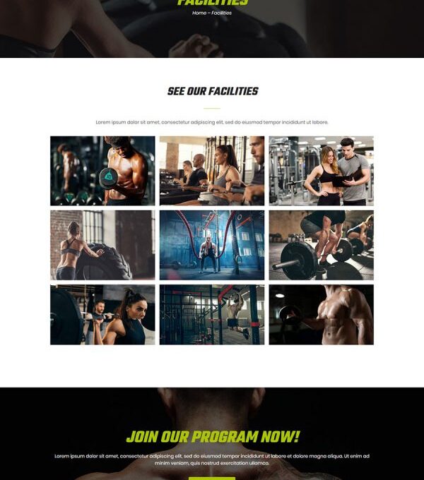 Fitx Fitness Gym Template kit - Image 7