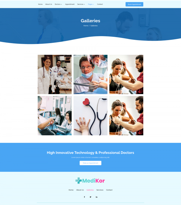 Medikor Medical Healthcare Elementor Template kit - Image 9