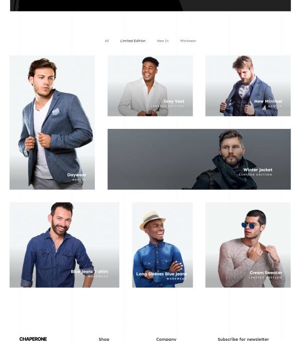 Chaperone Mens Fashion Woocomerce Template kit - Image 16