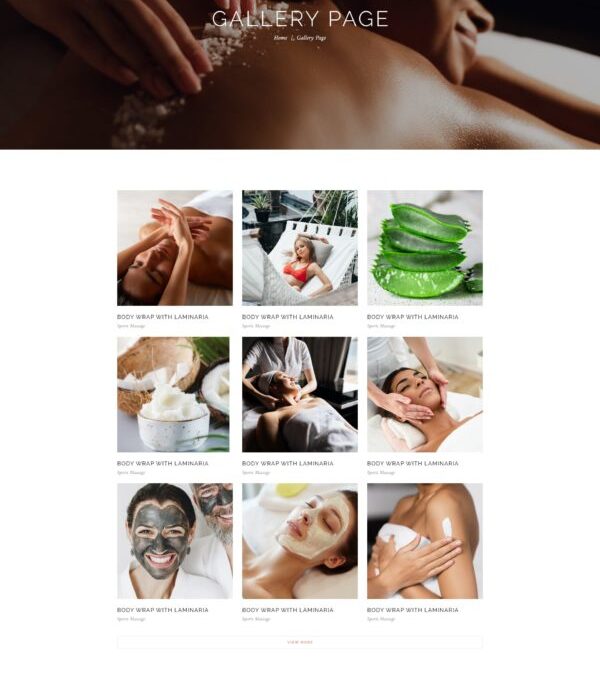 Jacqueline Spa Massage Salon Elementor Template Ki - Elementor Template Kit - Image 24