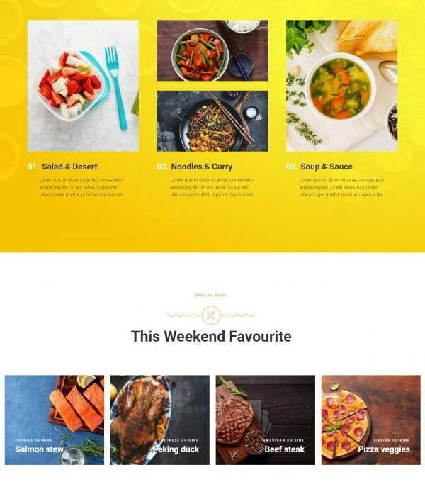 Bristol Food Delivery Catering Elementor Template - Elementor Template Kit - Image 12