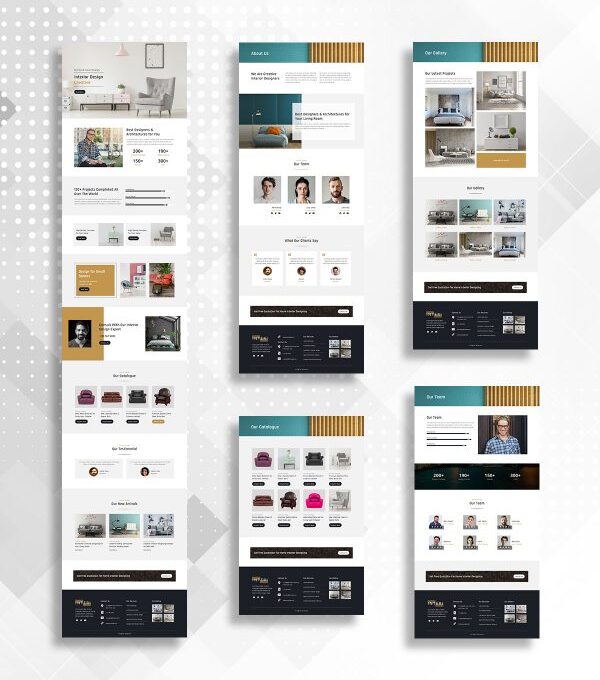 Interi Interior Design Elementor Template kit - Image 2