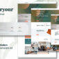 Interyours Home Interior Design Elementor Template - Elementor Template Kit - Image 2