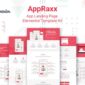 Appraxx App Landing Page Elementor Template kit - Image 2