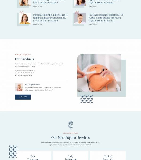 Lure Modern Dermatology Template kit - Image 2