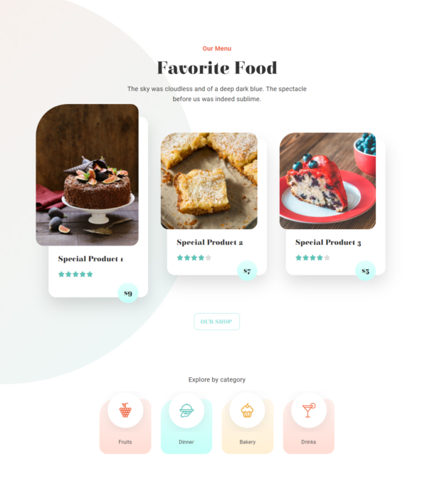 Bakekit Food and Cake Elementor Template - Elementor Template Kit - Image 2