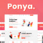 Ponya Social Media Agency Template kit - Image 2