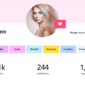 Blogga Instagram Blogger Elementor Template kit