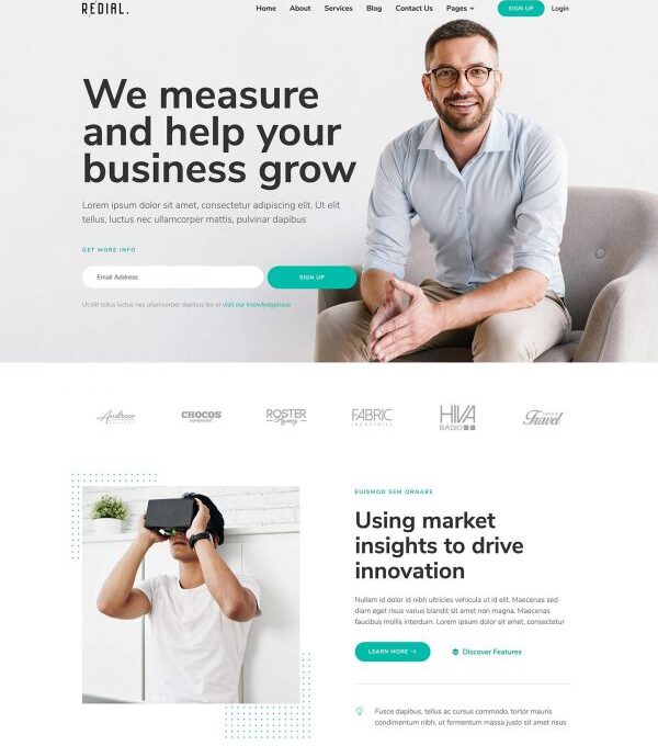 Redial Corporate Business Template Ki - Elementor Template Kit - Image 2