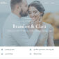 Brandon Clara Wedding Event Invitation Elementor T - Elementor Template Kit - Image 2