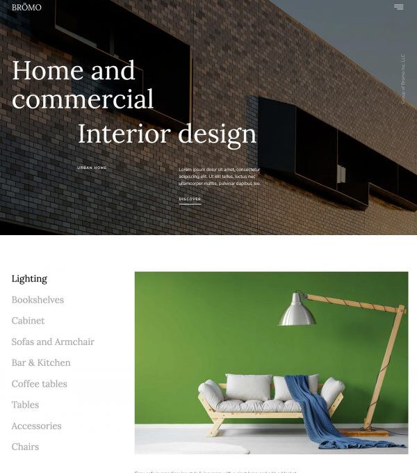 Bromo Interior Design Portfolio Template kit - Image 11