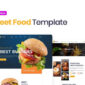 Burgos Street Food Elementor Template kit - Image 2