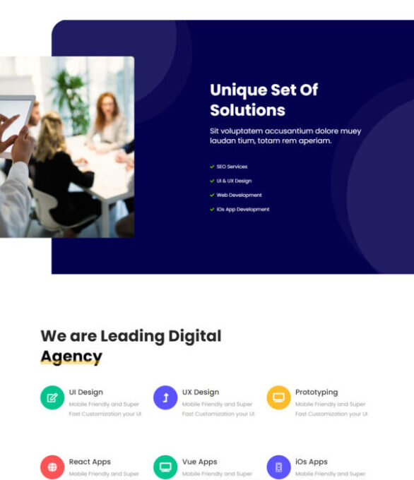 Agencykit Portfolio Elementor Template kit - Image 2