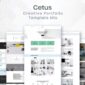 Cetus Creative Portfolio Elementor Template kit - Image 2