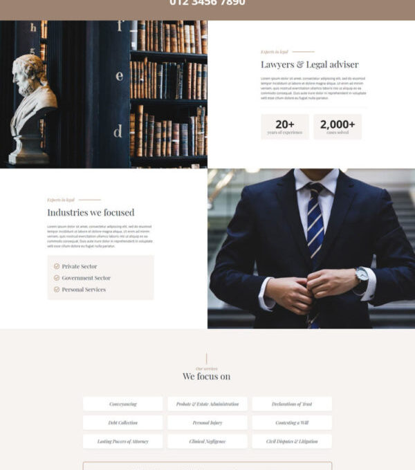 Ck Lawyer Template kit - Image 2