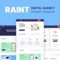 Raint Digital Agency Elementor Template kit - Image 2
