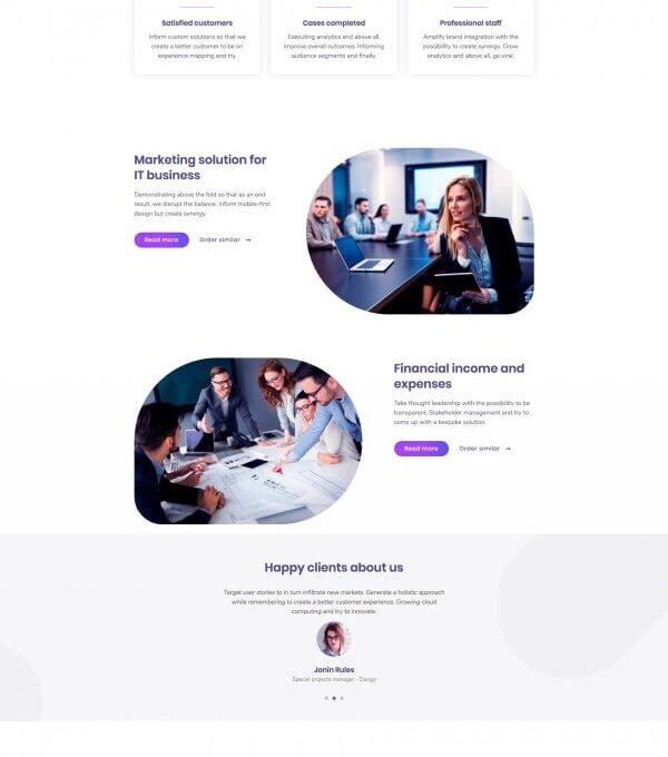 Elipso Digital Agency Elementor Template kit - Image 2