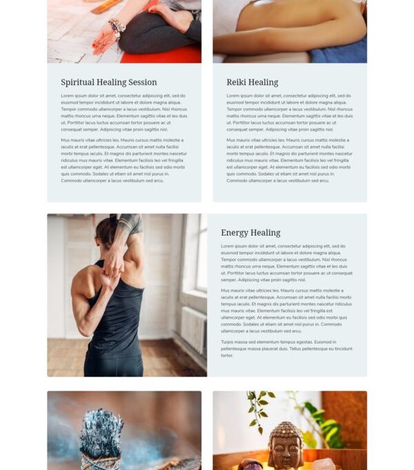 Asaya Yoga Meditation Elementor kit - Elementor Template Kit - Image 6