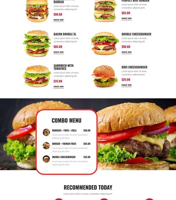 Foodo Fast Food Pizza Elementor Templates - Elementor Template Kit - Image 13