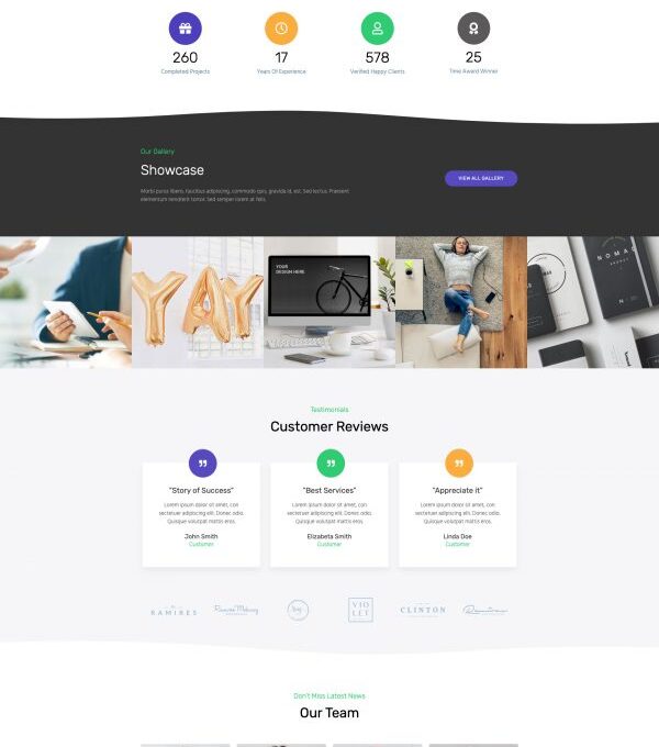 Statum Business Agency Elementor Template kit - Image 10