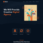 Bilis Agency Landing Page Elementor Block kit - Elementor Template Kit