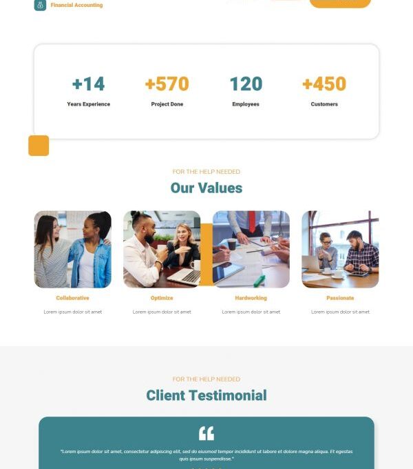 Bradco Business Elementor Template kit