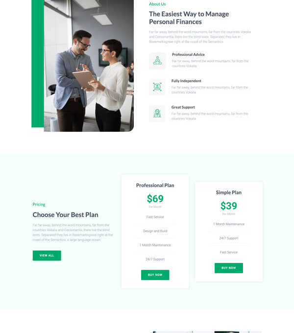 Financerr Business Finance Template kit