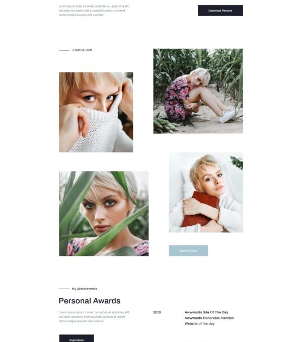 Quanzo Creative Portfolio Template kit - Image 46