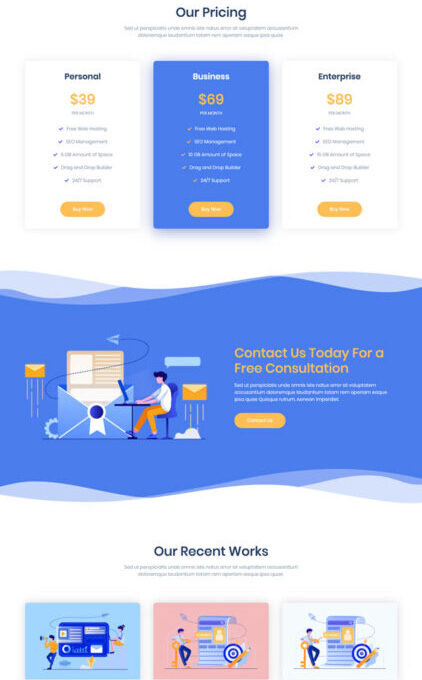 Syntra Seo Digital Marketing Agency Template kit - Image 9