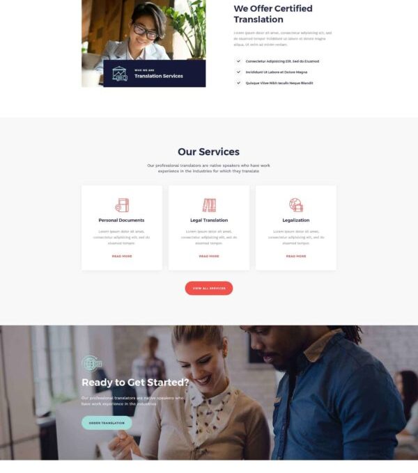 Translang Language Courses Translation Services El - Elementor Template Kit - Image 20