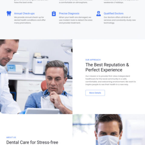 Dentalika Dental Clinic Medical Health Elementor T - Elementor Template Kit