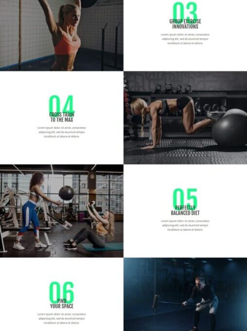 Crossgym Gym Fitness Elementor Template kit - Image 11