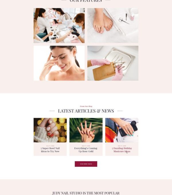 Judy Beauty Salon Template kit - Image 8