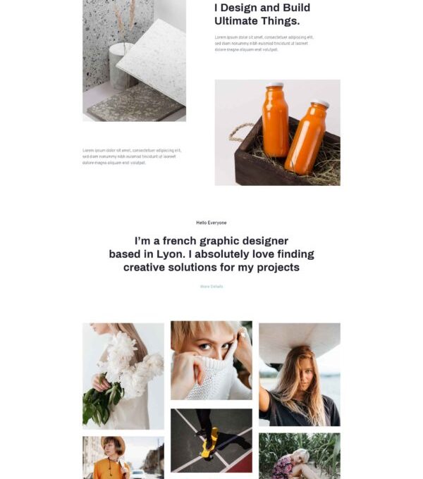 Quanzo Creative Portfolio Template kit - Image 45