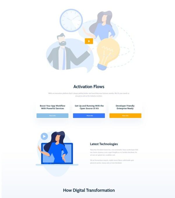 Vixus Business Startup Template kit - Image 24