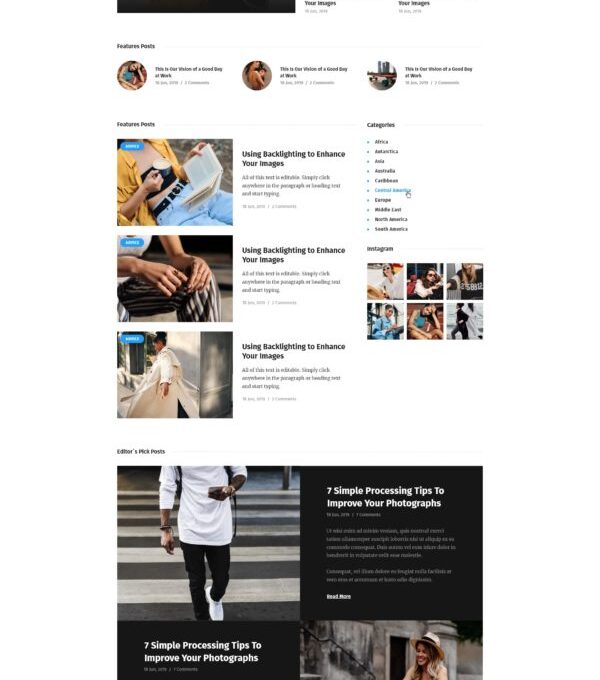 Blabber Modern Blog Magazine Elementor Template Ki - Elementor Template Kit