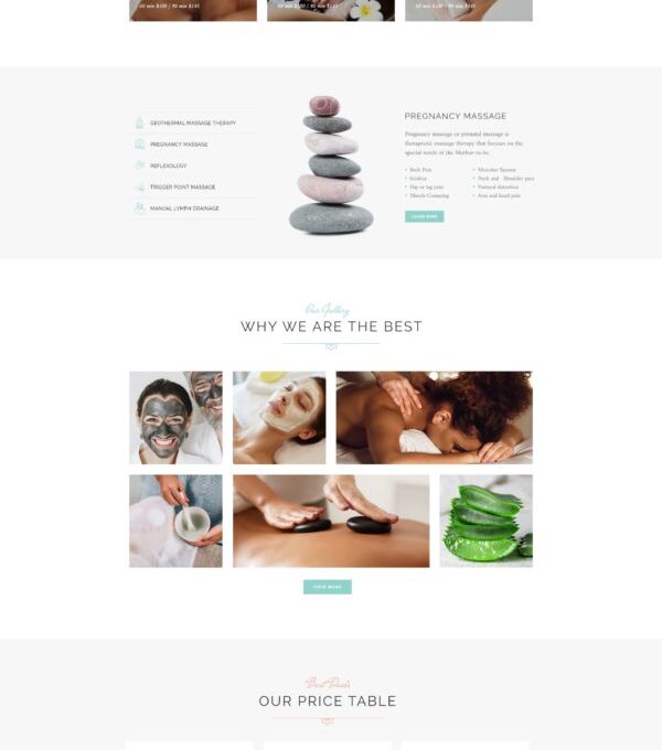 Jacqueline Spa Massage Salon Elementor Template Ki - Elementor Template Kit - Image 33