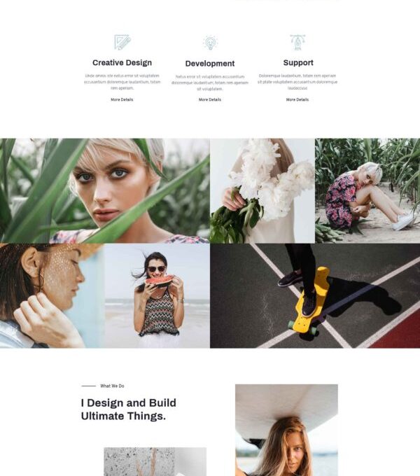 Quanzo Creative Portfolio Template kit - Image 34