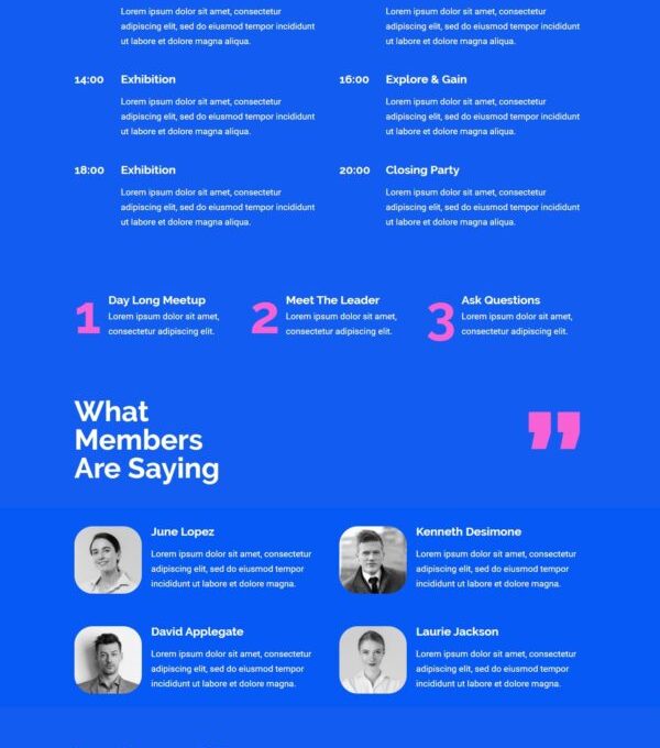 Eventico Event Conference Elementor kit - Elementor Template Kit