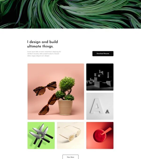 Helion Creative Portfolio Elementor Template kit - Image 5