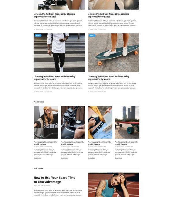 Blabber Modern Blog Magazine Elementor Template Ki - Elementor Template Kit - Image 27